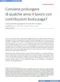 Contribuzioni in busta paga?